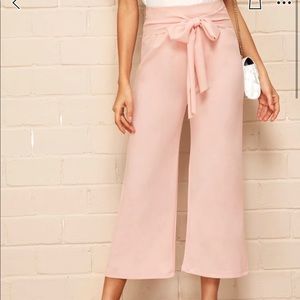 Wide Leg High Waisted Pants